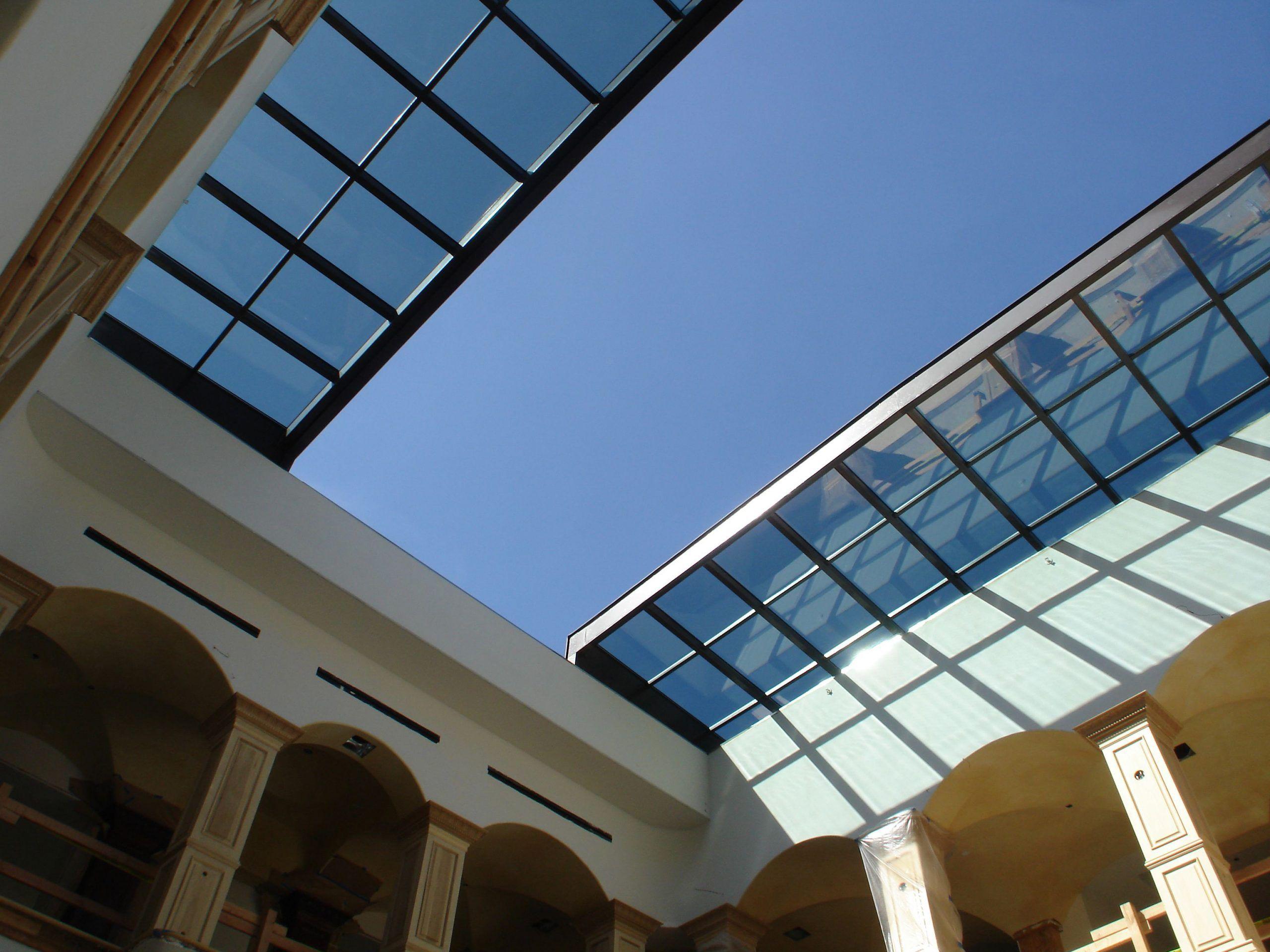 Retractable Roof System For Residential Atriums Rollamatic retractable-roof-system-for-residential-atriums-rollamatic