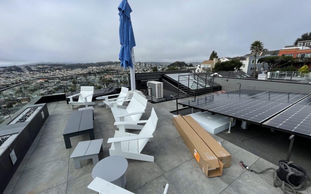 Retractable Roof Access for a San Francisco Home