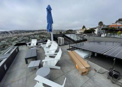 Retractable Roof Access for a San Francisco Home