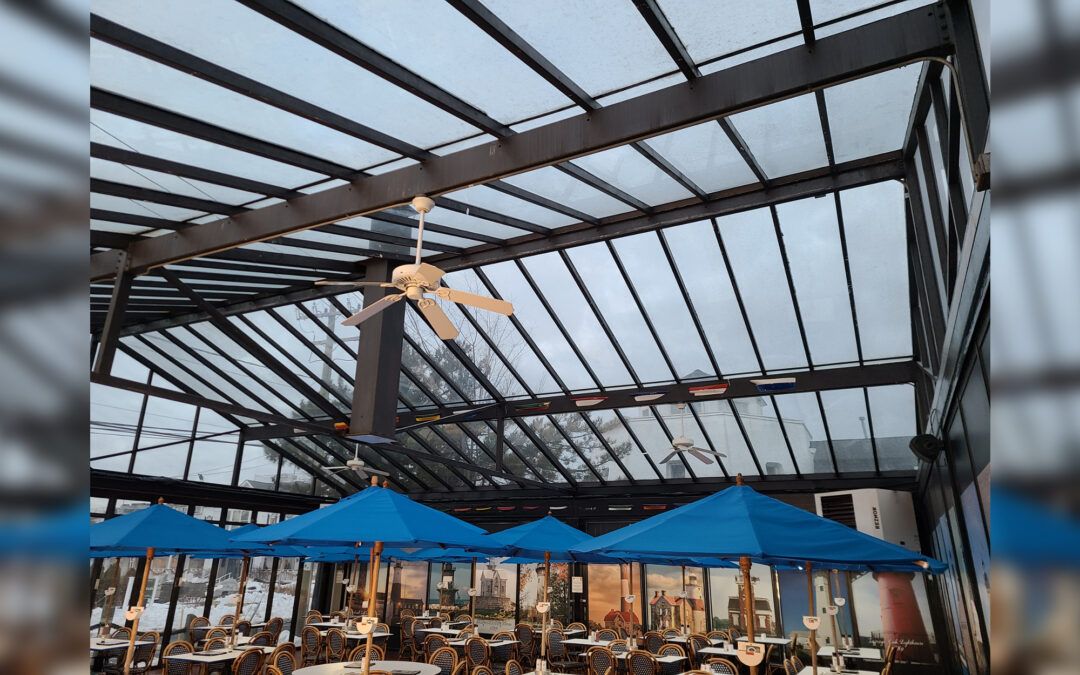 Retractable Restaurant Roof – The Steam Room